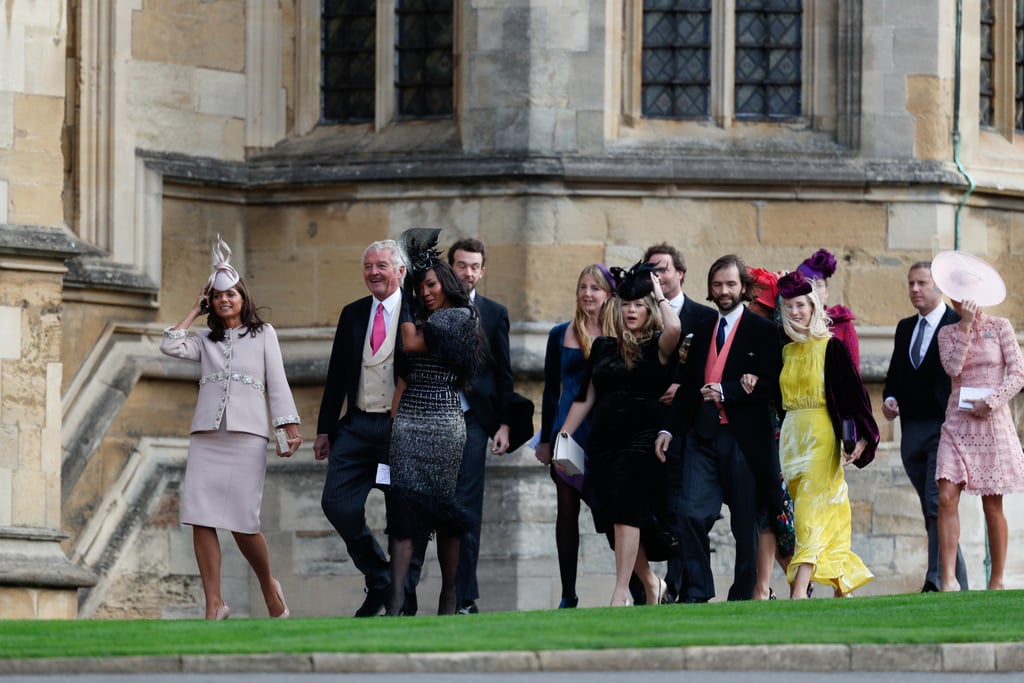 Naomi Campbell Dress at Princess Eugenie's Wedding 2018