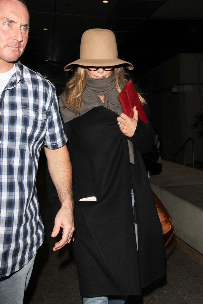 Jennifer Aniston Airport Style