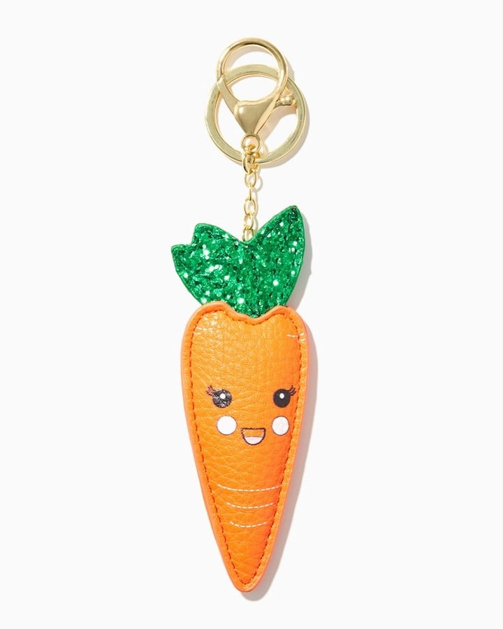 Charming Charlie Happy Carrot Keychain