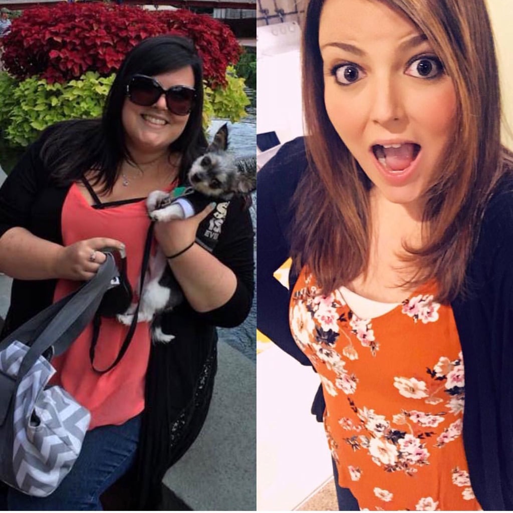 How Long Did It Take Katie To Lose The Weight 87 Pound Weight Loss Transformation Popsugar