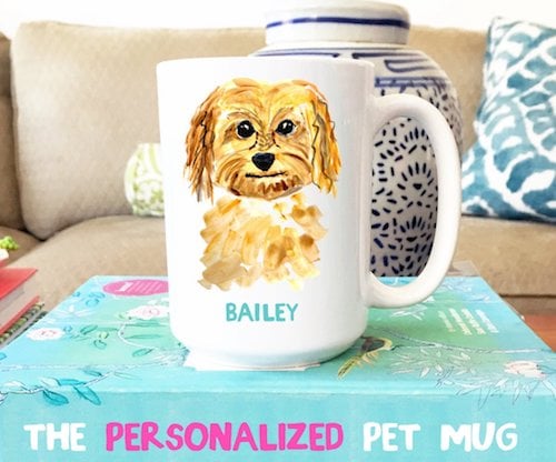 A Mug With Your Pup’s Mug on It