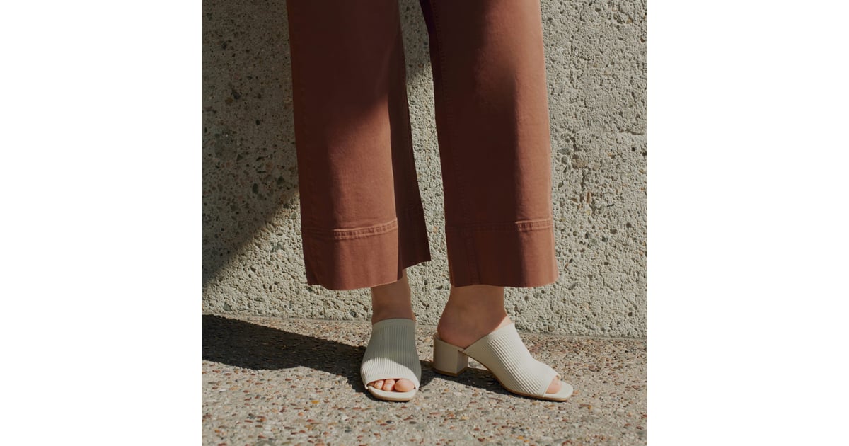 everlane woven mule