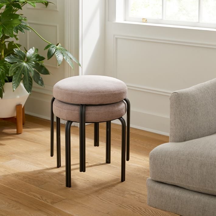 West Elm Modern Stacking Stool