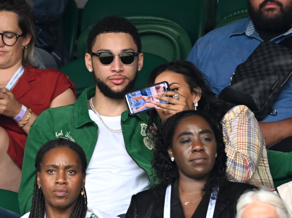 Maya Jama and Ben Simmons Public Debut at Wimbledon