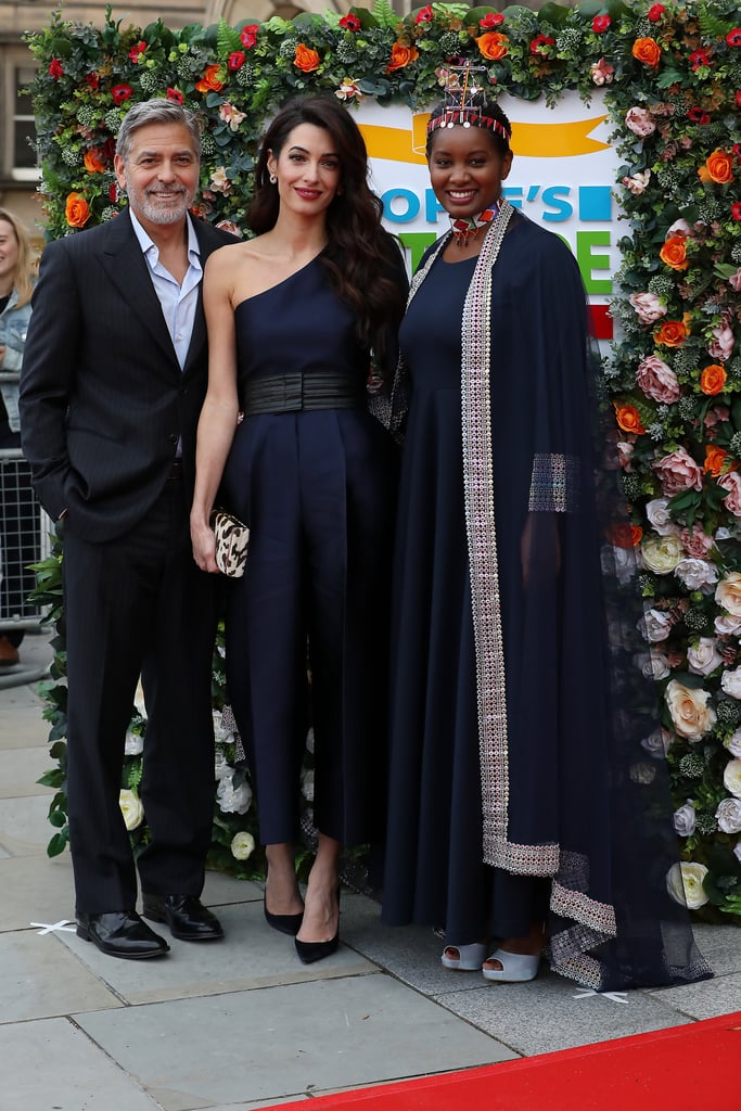 Amal Clooney Jumpsuit at Postcode Lottery Charity 2019