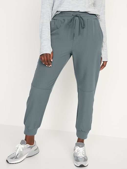 Water-Resistant Cropped Jogger Pants 