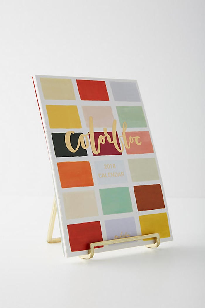Our Heiday Colorbloc 2018 Desk Calendar