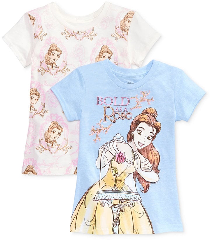 Disney Beauty and the Beast 2-Pk. Graphic-Print T-Shirt Set ($19, originally $28)