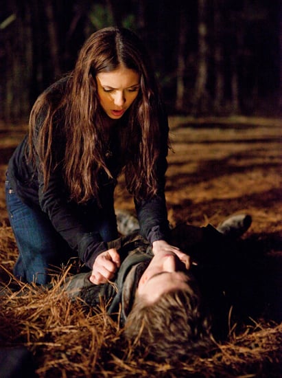 Sometimes Elena has to save Stefan, and though she's still a human, she's learning to hone her survival skills.