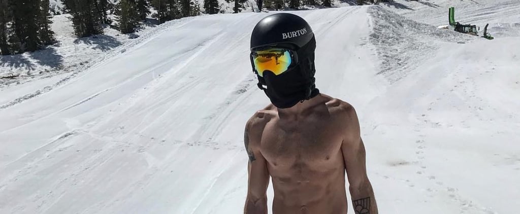 Shirtless Olympic Snowboarders