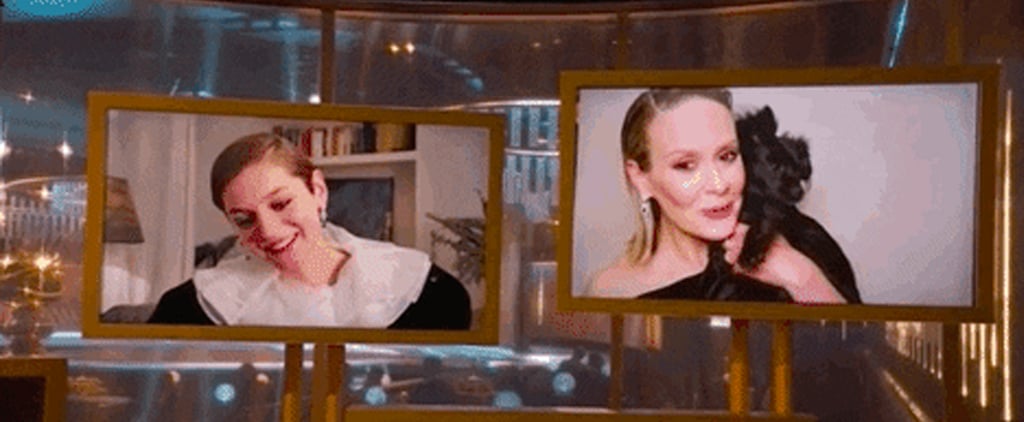 See All the Best Dog Moments at the 2021 Golden Globes