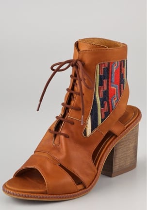 cute peep toe booties