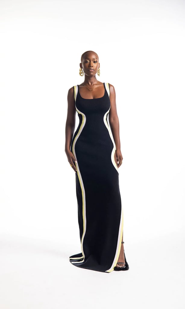 Hanifa Lorin Contour Knit Gown