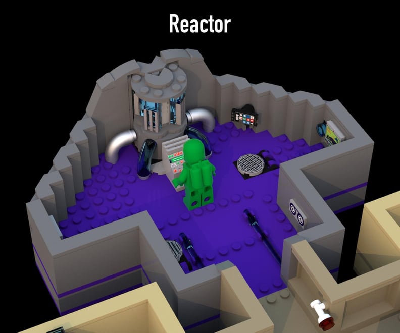 Among Us Lego Set Idea: Reactor