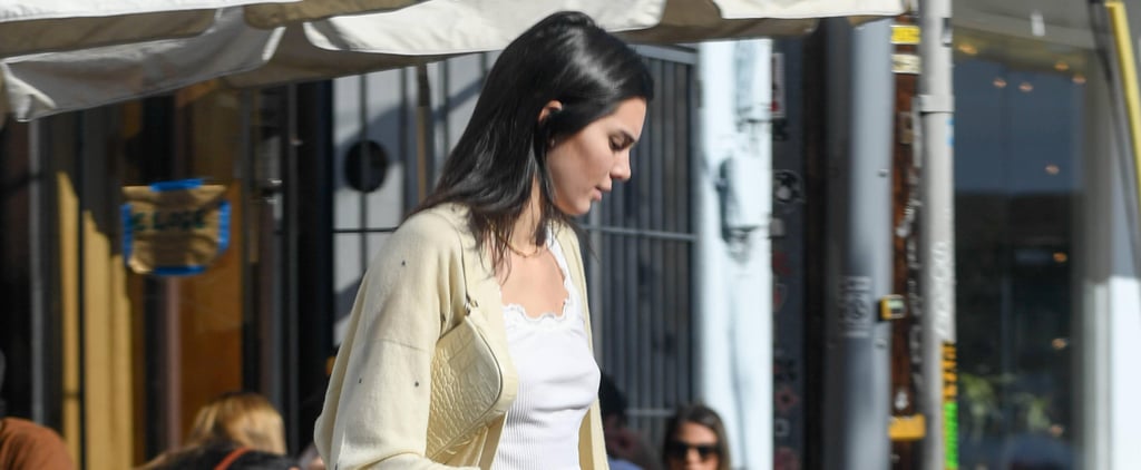 Kendall Jenner's Yellow Cardigan