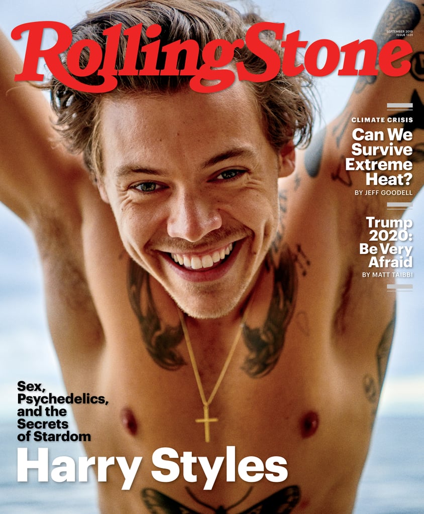 Harry Styless Rolling Stone September 2019 Cover Popsugar Celebrity 