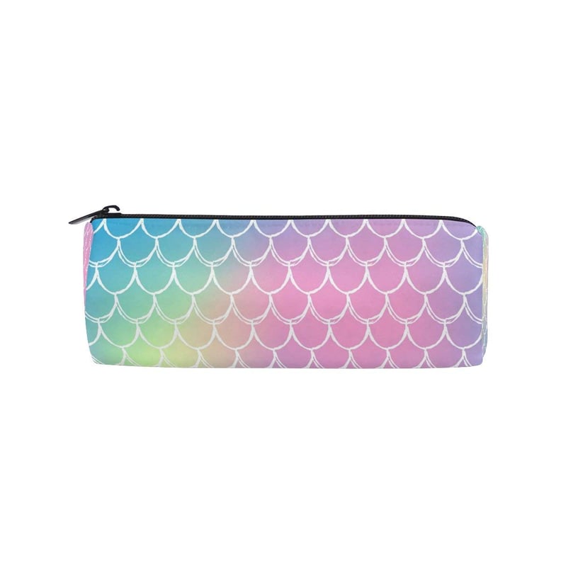 Alaza Mermaid Scale Rainbow Pencil Pen Case