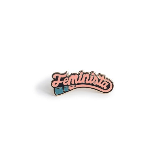 Feminista Cloisonné Pin