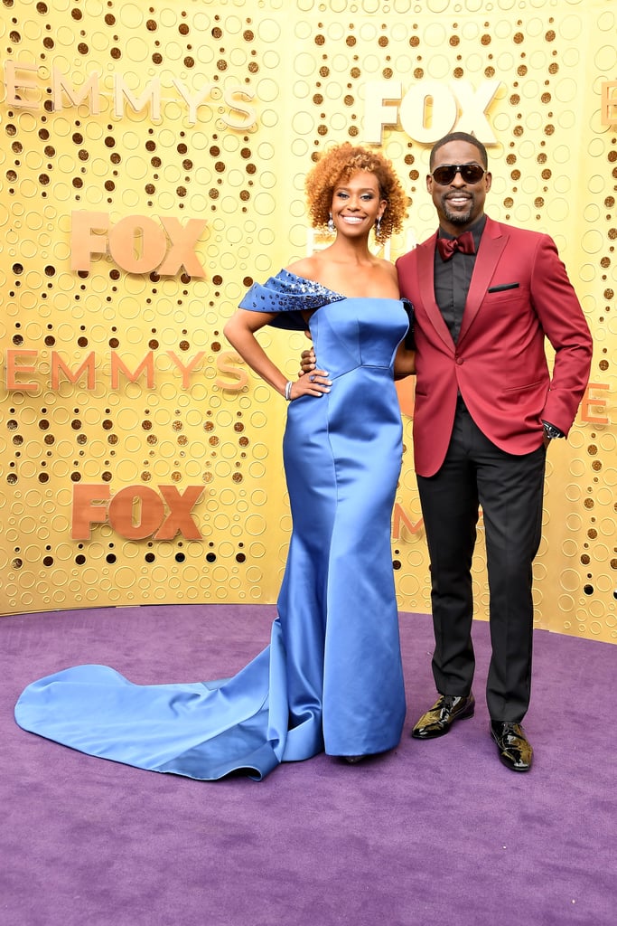 Ryan Michelle Bathe and Sterling K. Brown at the 2019 Emmys