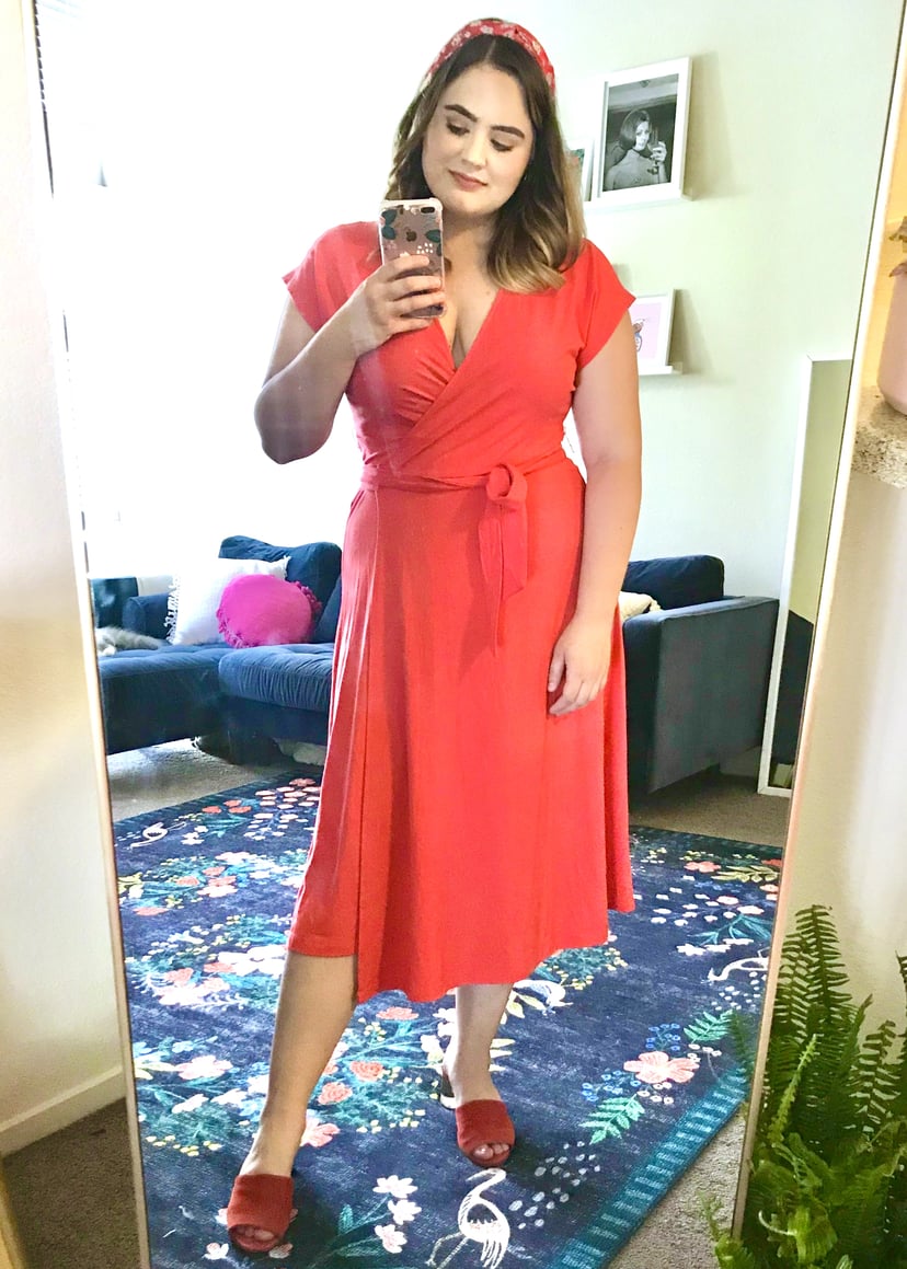 Old navy wrap discount dress