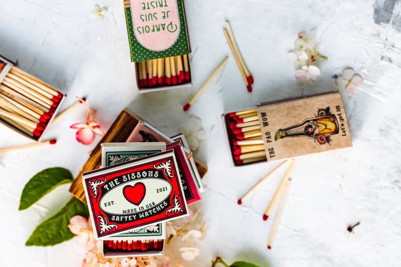 Adult Party Favors: Custom Matchboxes