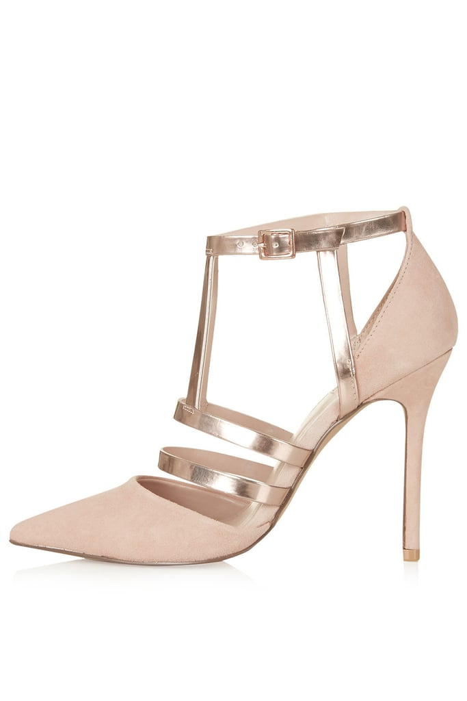 Topshop Geneva Strappy Court Shoes ($85)