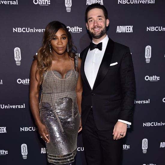 Serena Williams and Alexis Ohanian at Brand Genius Awards