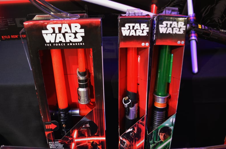 Electronic Lightsabers From Kylo Ren, Darth Vader, and Luke Skywalker