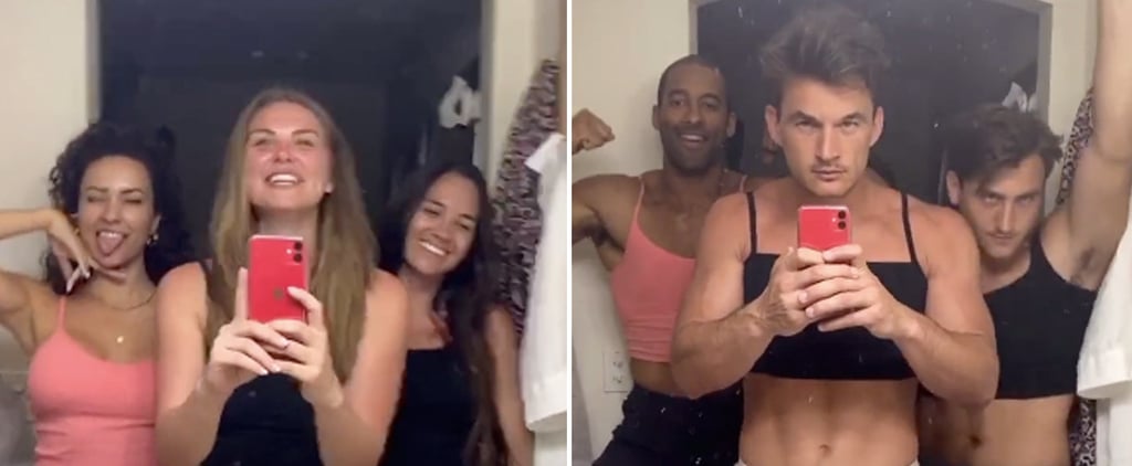 Hannah Brown Can't Keep It Together in "Flip the Switch" TikTok With Tyler Cameron