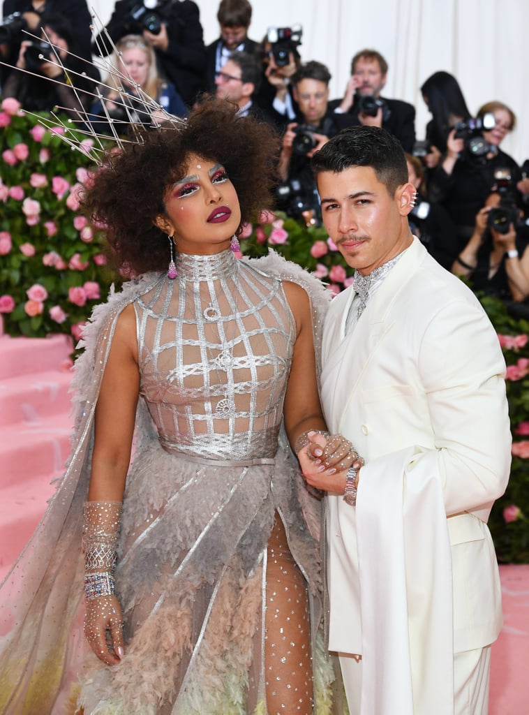 Priyanka Chopra Hair and Makeup at Met Gala 2019