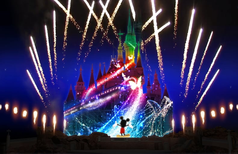 "Ignite the Dream" Nighttime Spectacular Rendering