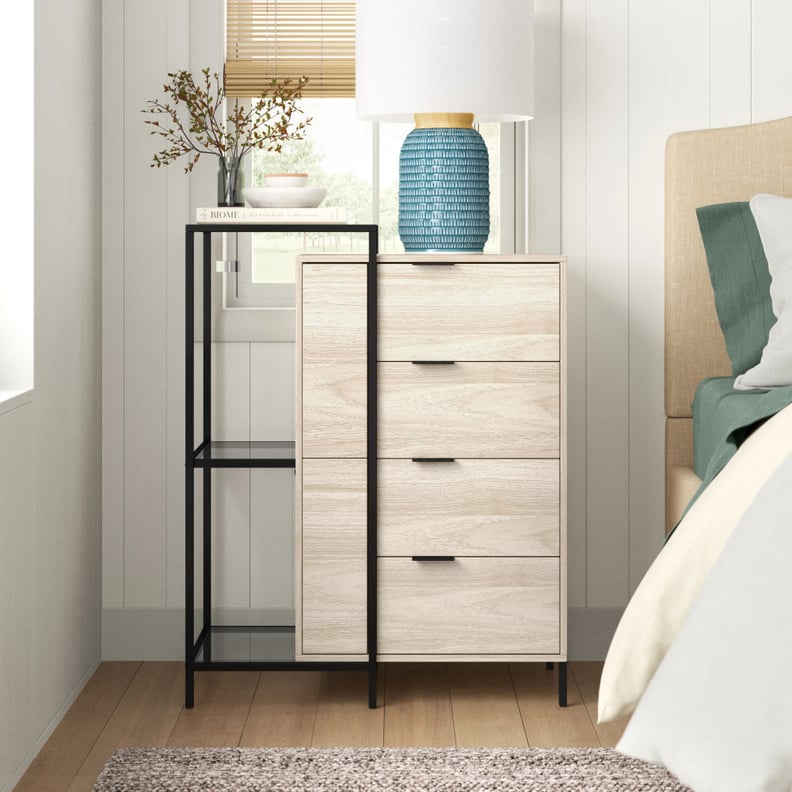 A Modern Chest: Sylvie Four Drawer Chest