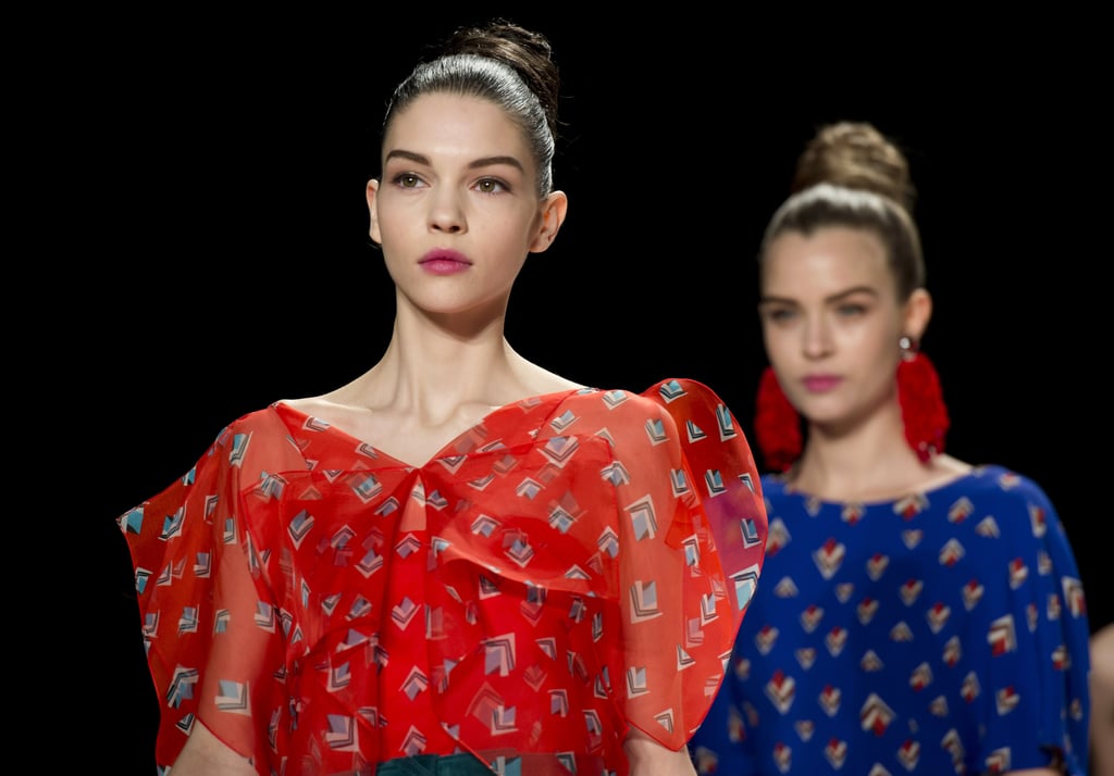 Carolina Herrera Fall 2014 Hair and Makeup | Runway Pictures