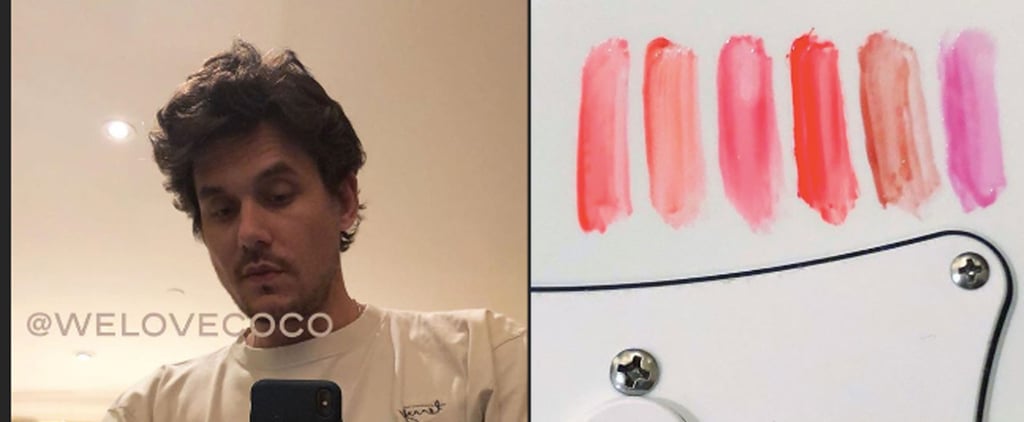 John Mayer Chanel Lip Swatches