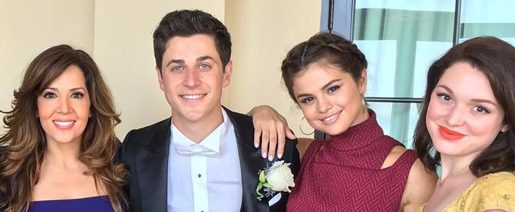 Selena Gomez Wears Red Emilia Wickstead Dress