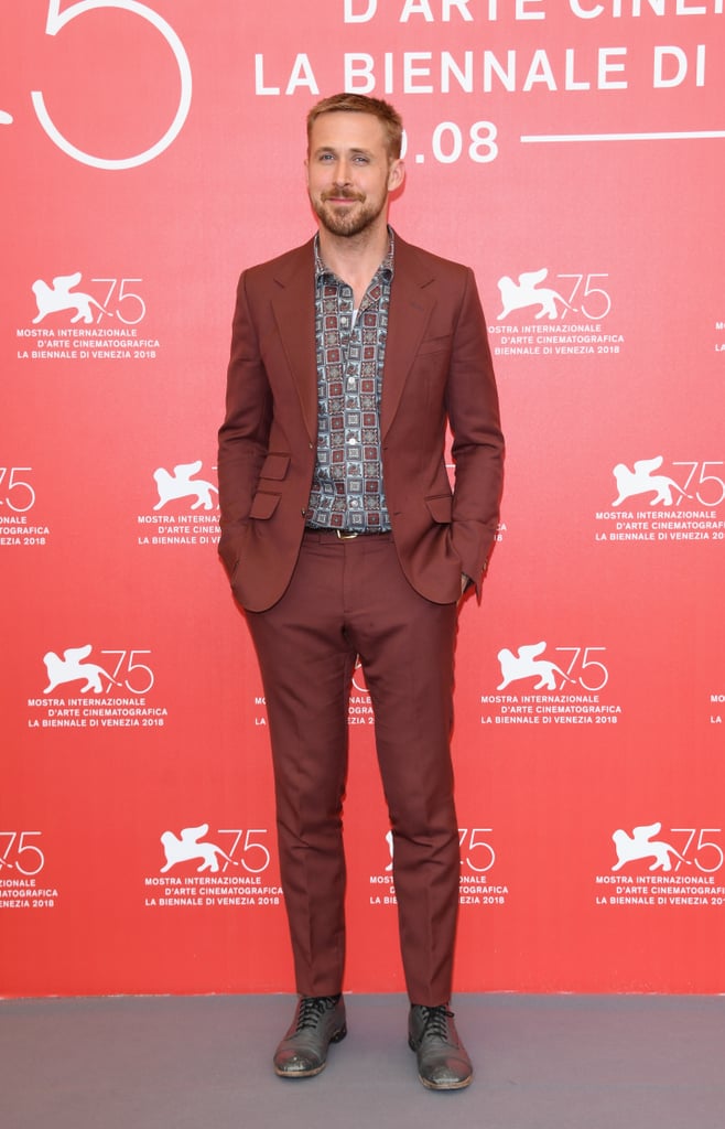 Ryan Gosling at the Venice Film Festival August 2018