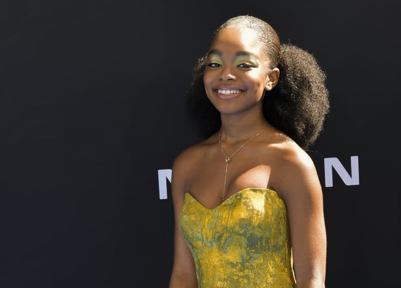 Marsai Martin’s Golden Eye Shadow