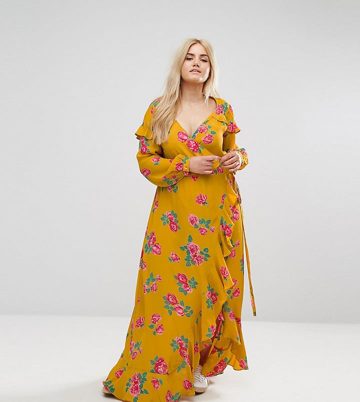 Asos Maxi Dress in Bold Floral