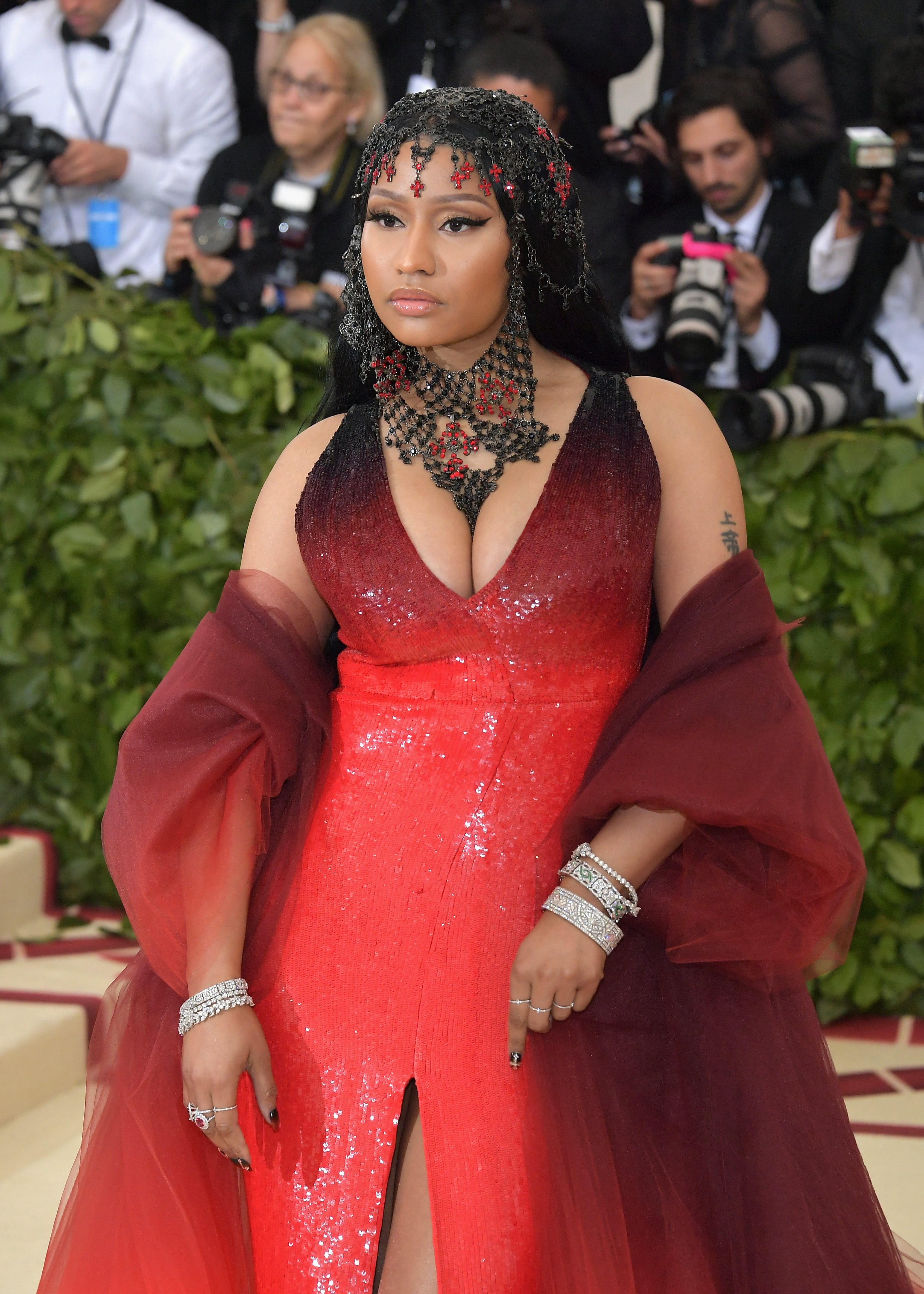 Nicki Minaj Met Gala Dress 2018 POPSUGAR Fashion