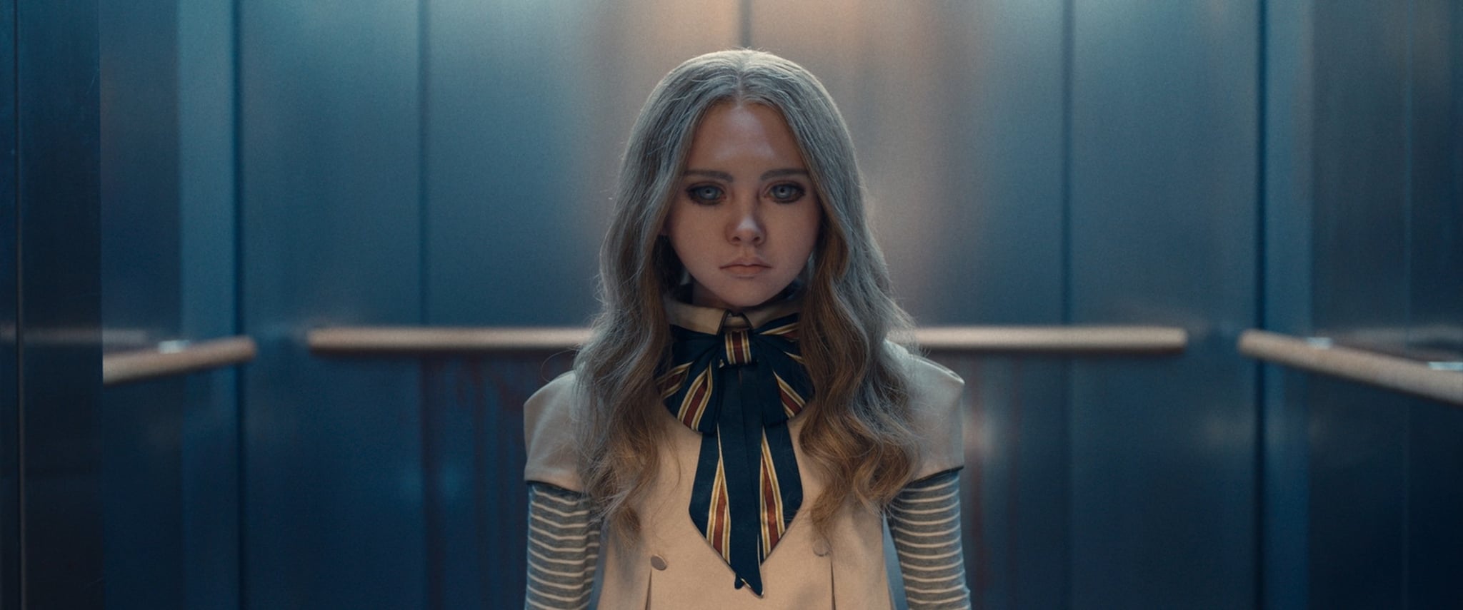 M3GAN, (aka MEGAN), Amie Donald as M3gan (voice: Jenna Davis), 2023.  Universal Pictures / Courtesy Everett Collection