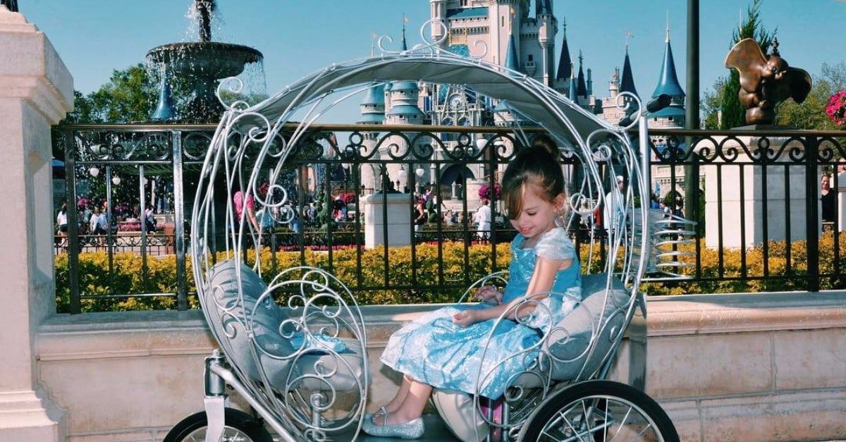 Cinderella stroller disney world clearance
