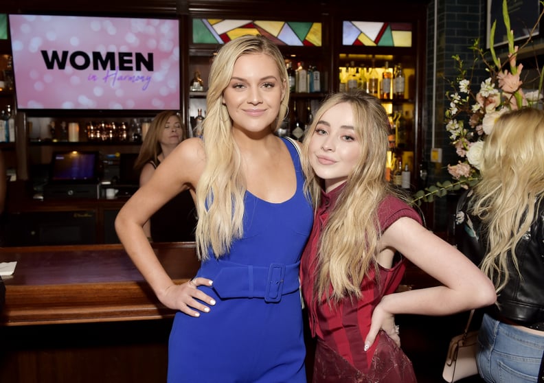 Kelsea Ballerini and Sabrina Carpenter at the 2020 Women in Harmony Brunch in LA