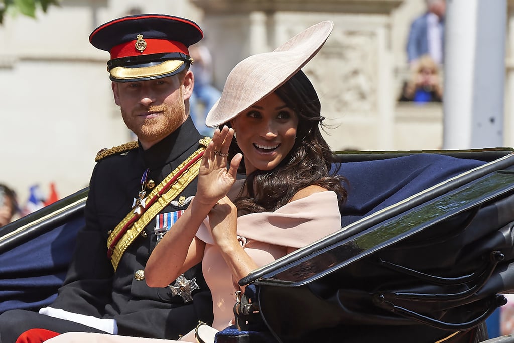 Meghan Markle's Pink Dress at Trooping the Colour 2018