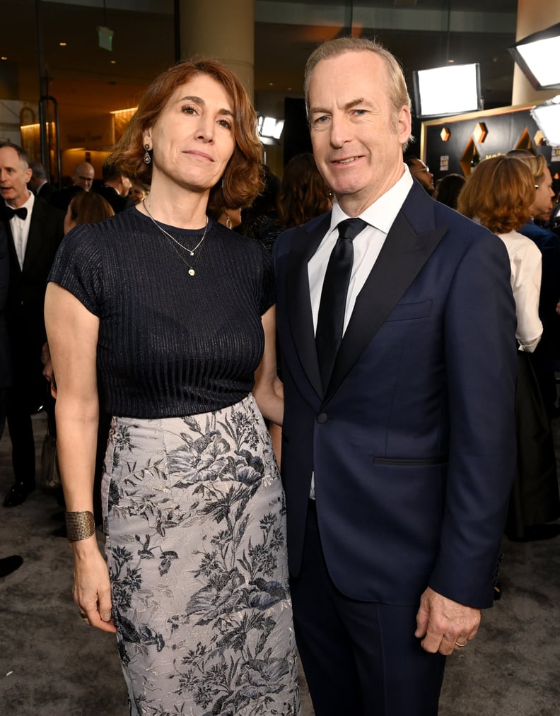 Bob Odenkirk and Naomi Odenkirk at the 2023 Golden Globes