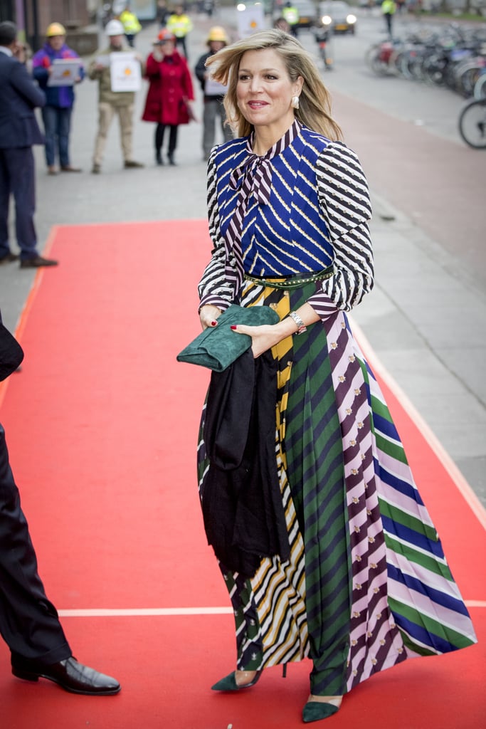 Queen Maxima Mary Katrantzou Dress 2018