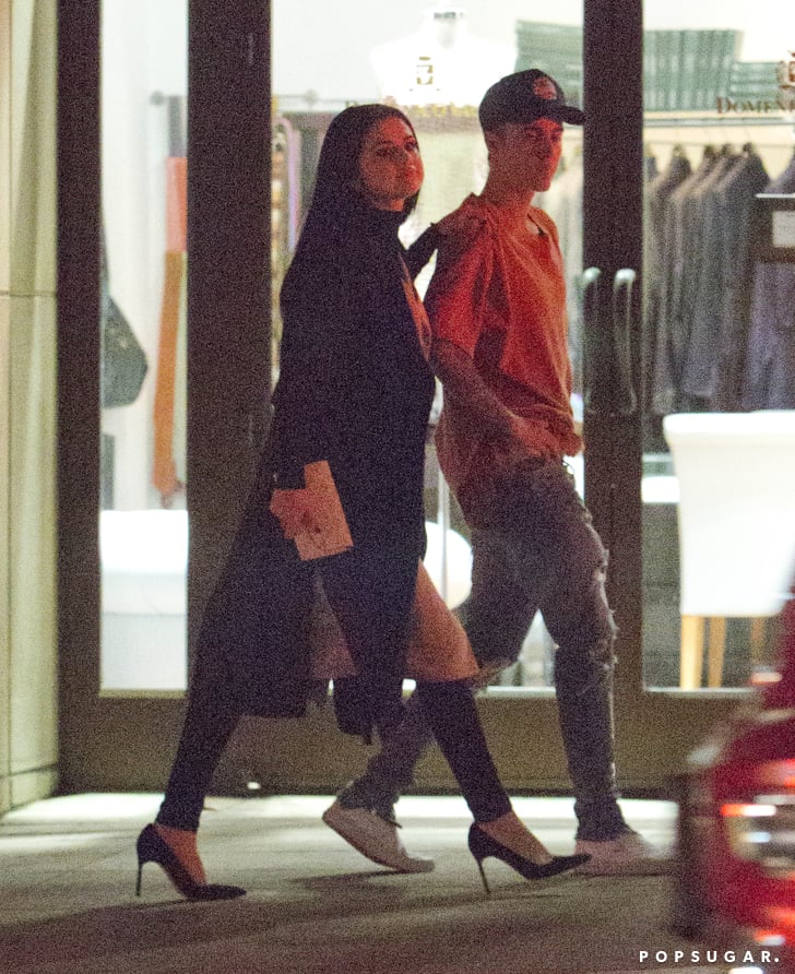 Selena Gomez and Justin Bieber Out in LA November 2015