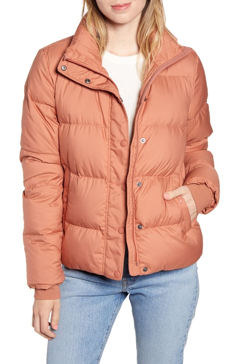 white mens snow jacket