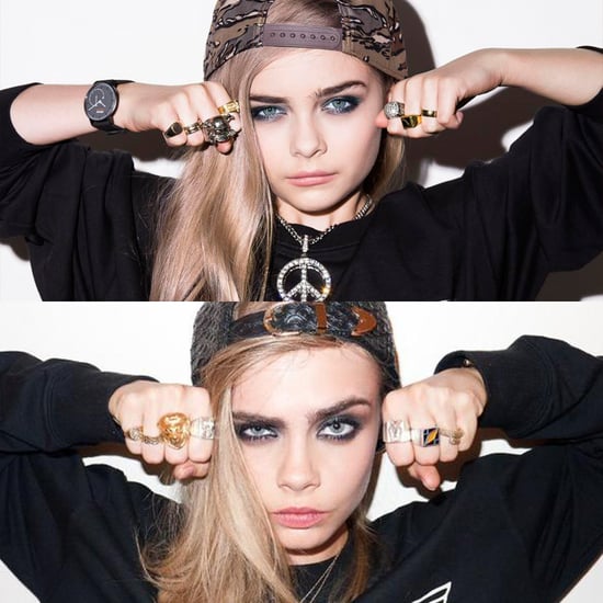Child Models Re-Create Cara Delevingne and Kate Moss Ads