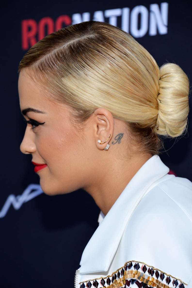 Rita Ora's "R" Tattoo