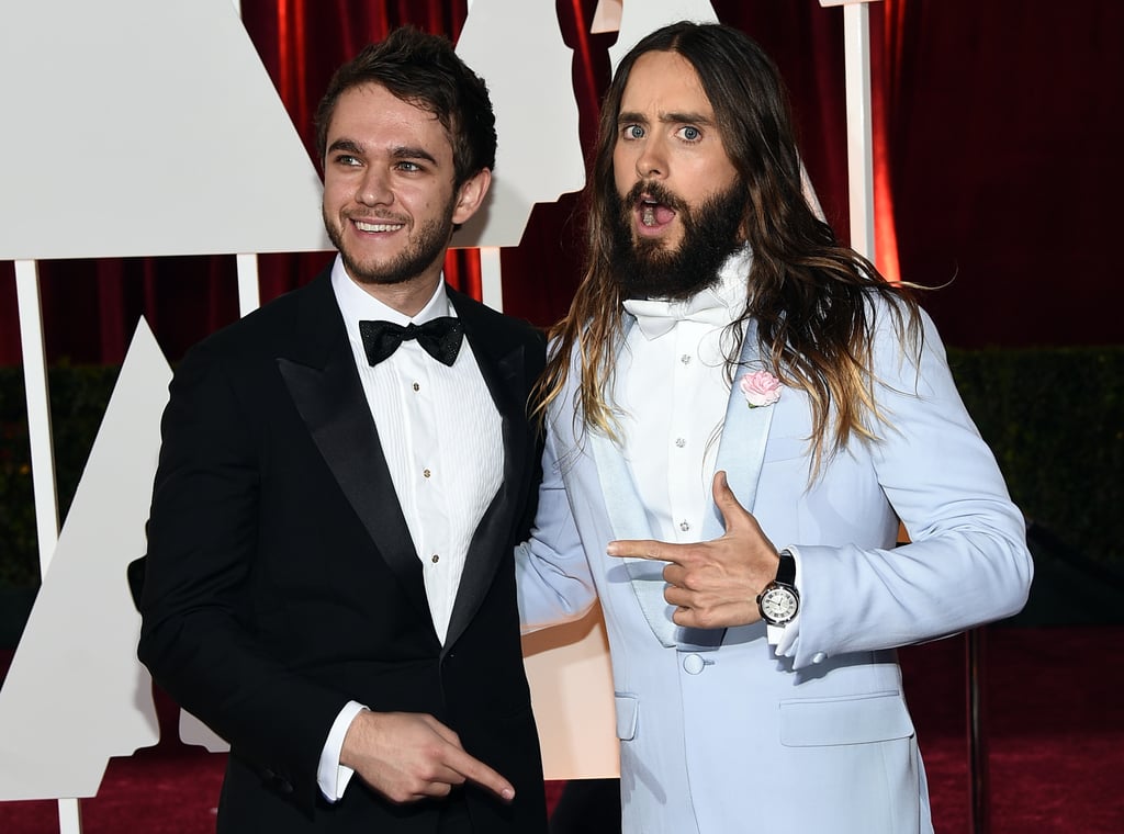 Selena Gomez and DJ Zedd at Vanity Fair Oscars Party 2015
